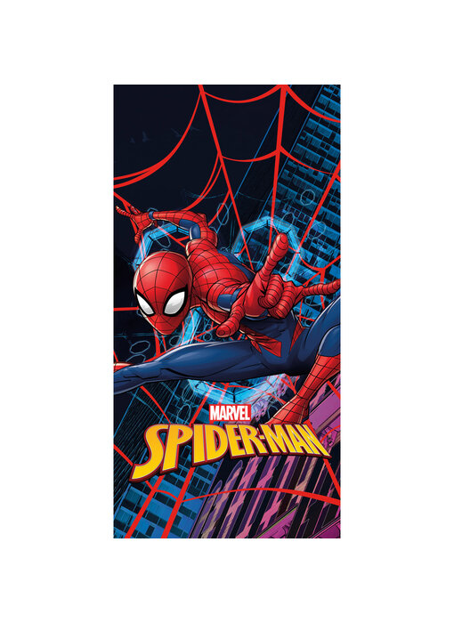 Spider-Man Serviette de plage Web Adventure 70 x 140 cm Coton