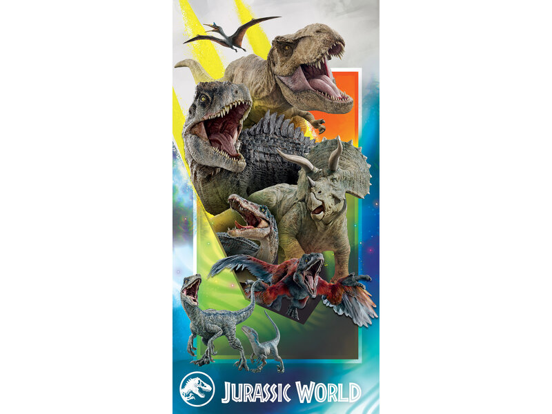 Jurassic World Beach towel, Indominus Rex - 70 x 140 cm Cotton