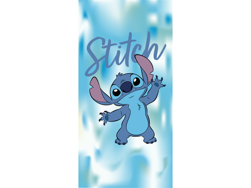 Disney Lilo & Stitch Strandtuch, Blau – 70 x 140 cm – Baumwolle