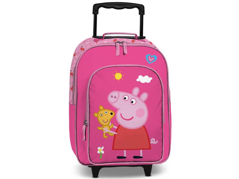 Peppa Pig Chariot, Hugs - 42 x 32 x 16/21 cm - Polyester