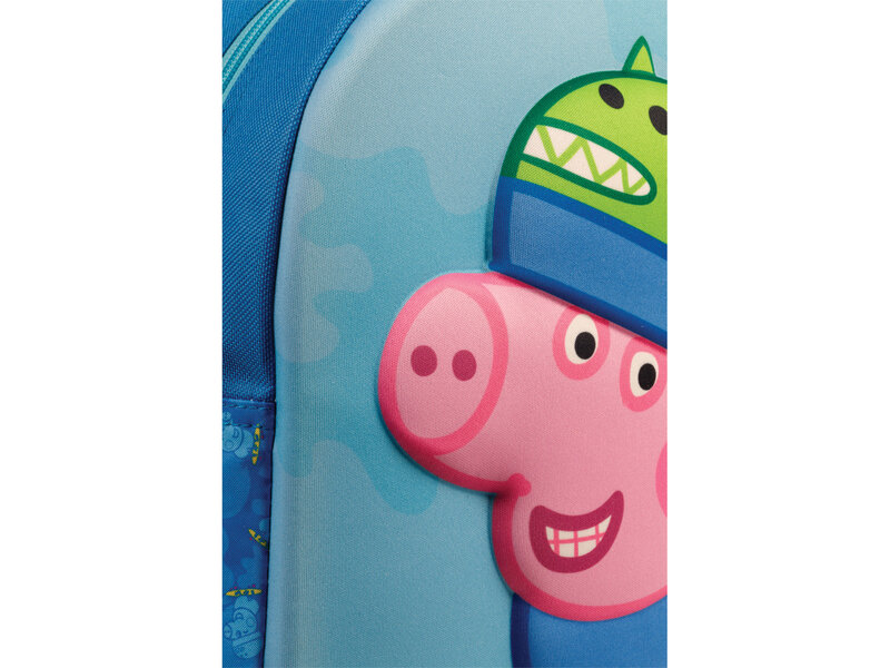 Peppa Pig Toddler backpack, Skate 3D - 32 x 25 x 6 cm - Polyester