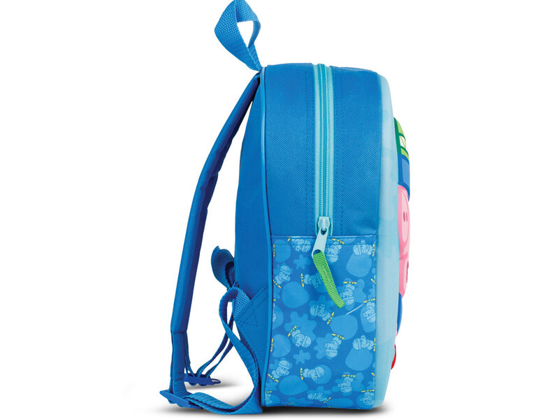 Peppa Pig Sac à dos enfant, Skate 3D - 32 x 25 x 6 cm - Polyester