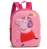 Peppa Pig Sac à dos pour enfant, Musique 3D - 32 x 25 x 6 cm - Polyester Peppa Pig Sac à dos pour enfant, Musique 3D - 32 x 25 x 6 cm - Polyester