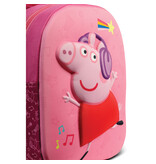 Peppa Pig Sac à dos pour enfant, Musique 3D - 32 x 25 x 6 cm - Polyester Peppa Pig Sac à dos pour enfant, Musique 3D - 32 x 25 x 6 cm - Polyester