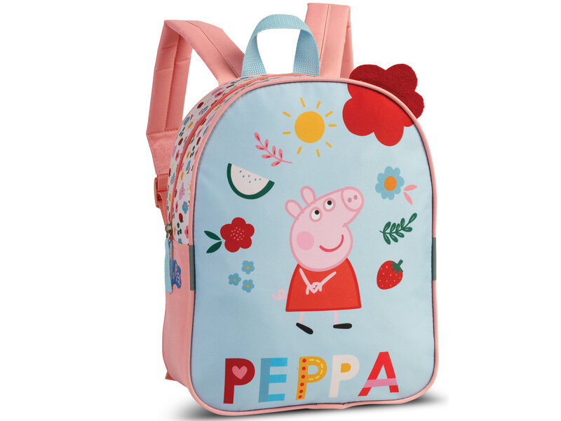 Peppa Pig Toddler backpack, Flowers - 29 x 23 x 10 cm - Polyester