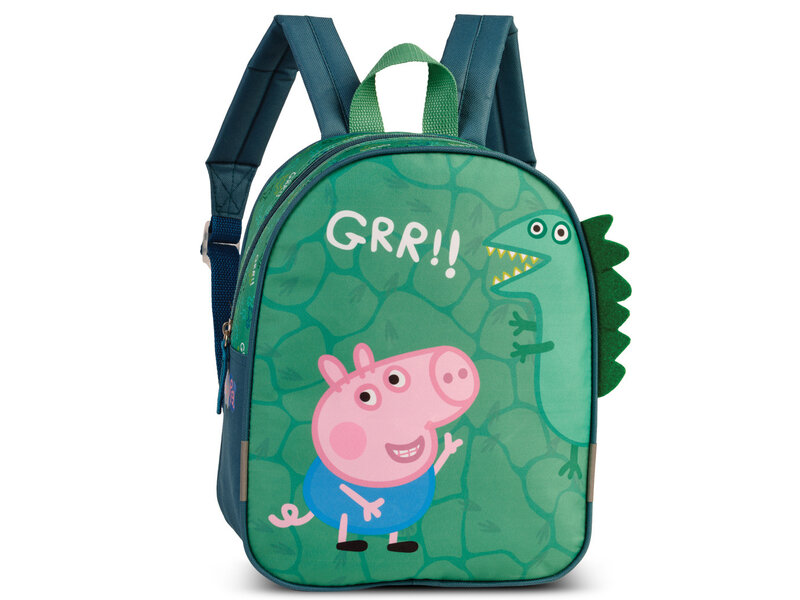 Peppa Pig Toddler backpack, Dino - 29 x 23 x 10 cm - Polyester
