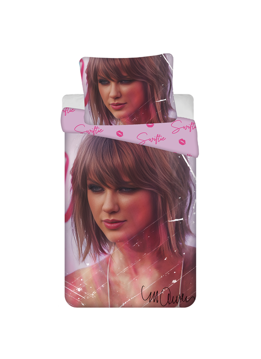 Taylor Swift Dekbedovertrek Swiftie 140 x 200 cm 70 x 90 cm Katoen