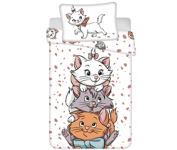 Disney Aristocats BABY Duvet cover, Friends 135 x 100 + 40 x 60 cm Cotton