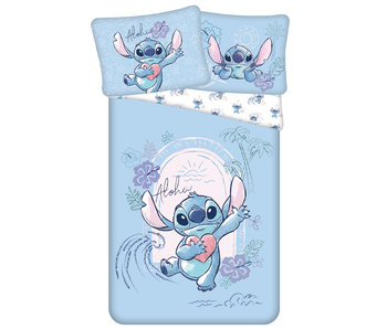 Disney Lilo & Stitch Housse de couette Wave 140 x 200 cm 70 x 90 cm Coton