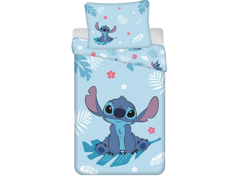 Disney Lilo & Stitch Duvet cover, Summer Time - 140 x 200 + 70 x 90 cm - Cotton