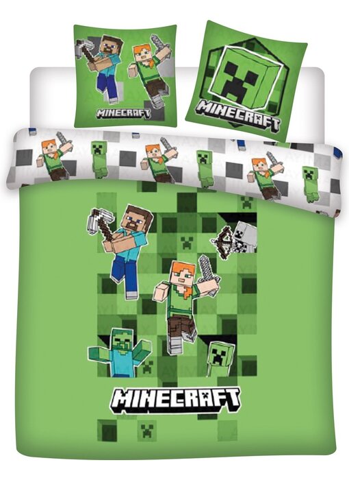 Minecraft Duvet cover - Twin - 240 x 220 cm / 65 x 65 cm - Polycotton
