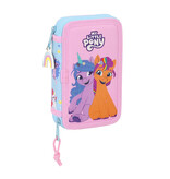 My Little Pony Filled Case, Wild & Free - 28 pcs. - 19.5 x 12.5 x 4 cm - Polyester