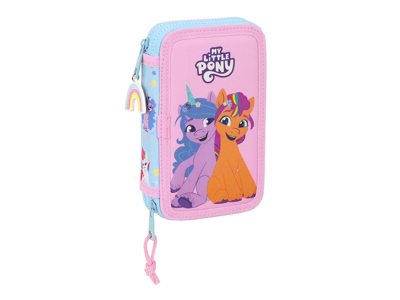 My Little Pony Étui rempli, Wild & Free - 28 pcs. - 19,5 x 12,5 x 4 cm - Polyester