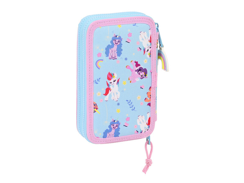 My Little Pony Filled Case, Wild & Free - 28 pcs. - 19.5 x 12.5 x 4 cm - Polyester