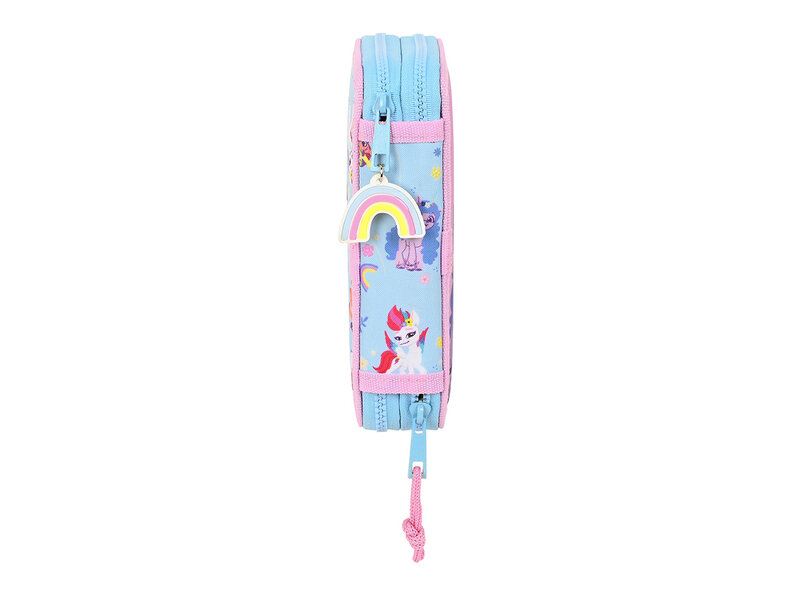 My Little Pony Filled Case, Wild & Free - 28 pcs. - 19.5 x 12.5 x 4 cm - Polyester