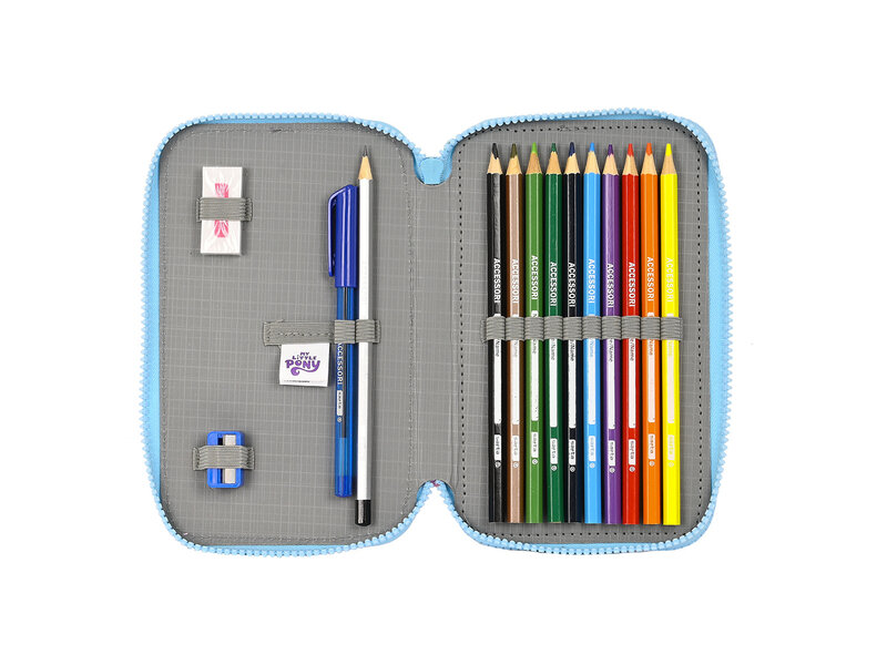 My Little Pony Étui rempli, Wild & Free - 28 pcs. - 19,5 x 12,5 x 4 cm - Polyester