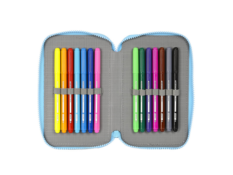 My Little Pony Filled Case, Wild & Free - 28 pcs. - 19.5 x 12.5 x 4 cm - Polyester