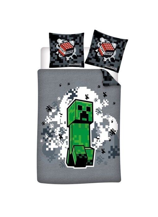 Minecraft Dekbedovertrek build 140 x 200 cm / 65 x 65 cm Polycotton