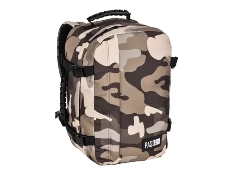 PASO Rugzak, Camouflage - 40 x 25 x 20 cm - Polyester