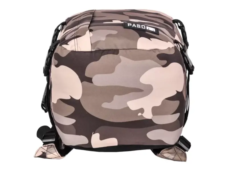 PASO Rugzak, Camouflage - 40 x 25 x 20 cm - Polyester