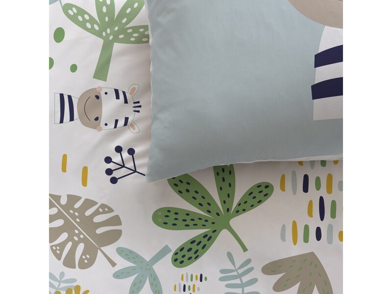 Matt & Rose Housse de couette, Jino - Simple -140 x 200 + 63 x 63 cm - Coton