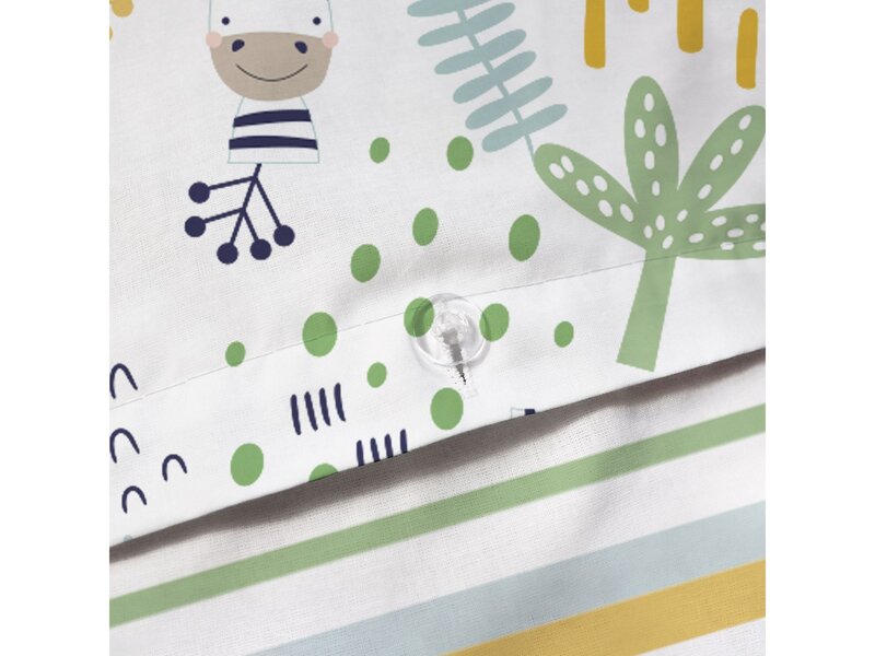 Matt & Rose Housse de couette, Jino - Simple -140 x 200 + 63 x 63 cm - Coton