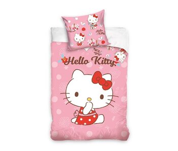 Hello Kitty BABY-Bettbezug Rosa 100 x 135 cm Baumwolle
