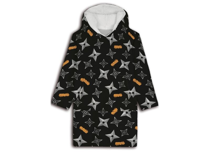 Naruto Couverture polaire à capuche, Star - Adulte - Taille unique - Polyester