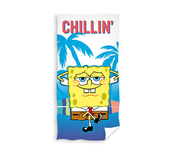 SpongeBob Strandlaken Chillin' 70 x 140 cm Katoen