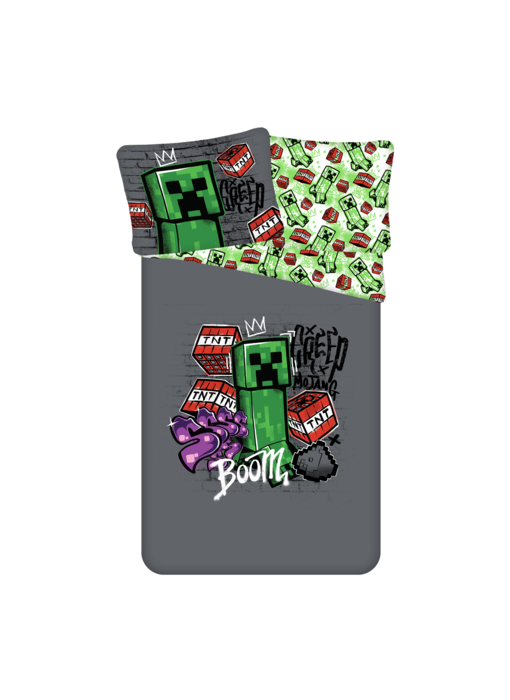 Minecraft Duvet cover Metro Art 140 x 200 cm 70 x 90 cm Cotton