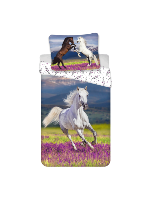 Sweet Home Duvet cover Horses 140 x 200 cm 70 x 90 cm Cotton