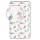 Drap housse Feuilles 90 x 200 cm Coton