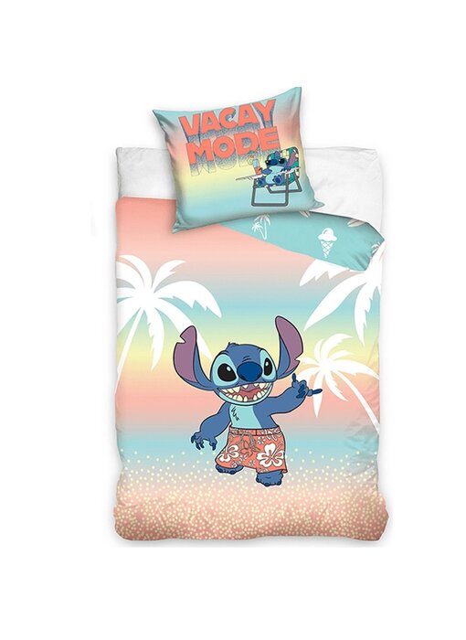 Disney Lilo & Stitch Duvet cover Vacay Mode 140 x 200 cm / 60 x 70 cm Cotton