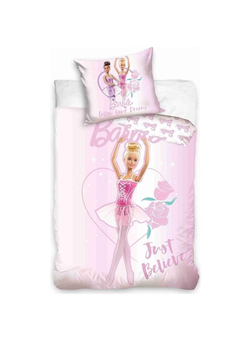 Barbie Duvet cover Just Believe 140 x 200 cm / 60 x 70 cm Cotton