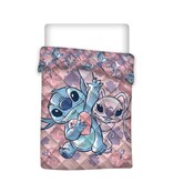 Disney Lilo & Stitch Couvre-lit Stitch et Angel - 140 x 200 cm - Polyester