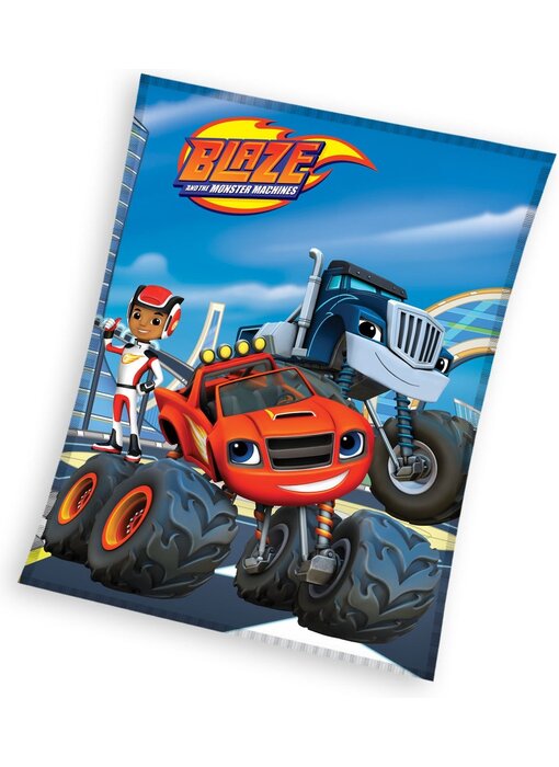 Blaze Fleecedecke Trucks 150 x 200 cm Polyester