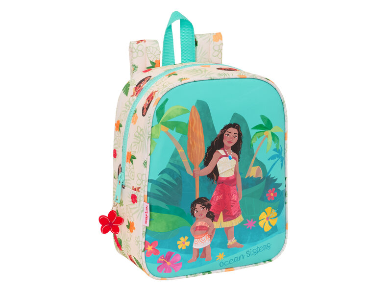 Disney Vaiana Sac à dos pour tout-petit, Ocean Sisters - 27 x 22 x 10 cm - Polyester