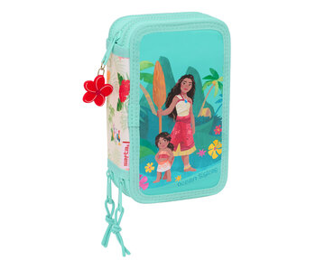 Disney Vaiana Filled Case Ocean Sisters (36 pieces) 19.5 x 12.5 cm Polyester