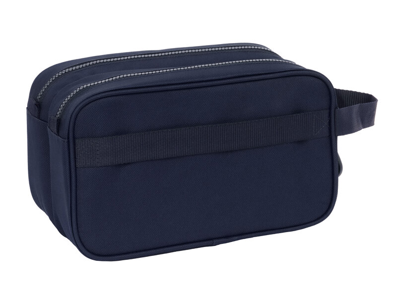 Real Madrid Trousse de toilette, Futbol - 26 x 15 x 12,5 cm - Polyester