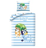 Bluey Housse de couette, Rain - Single - 140 x 200 cm / 70 x 90 cm - Coton