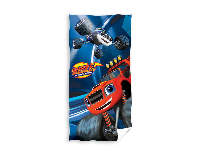 Blaze Serviette de plage, Feu - 70 x 140 cm - Coton