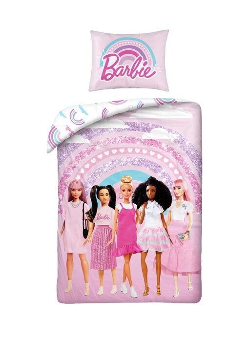 Barbie Bettbezug BFF 140 x 200 cm + 70 x 90 cm Polyester