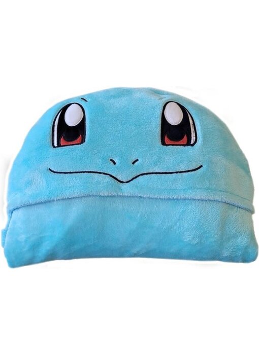 Pokémon Fleecedecke mit Kapuze Squirtle – 120 x 150 cm