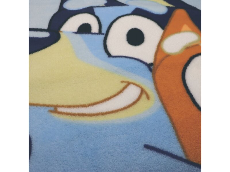Bluey Couverture polaire Cuddle - 125 x 150 cm - Polyester