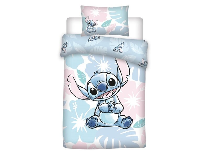 Disney Lilo & Stitch BABY-/Kleinkind-Bettbezug, Sweet -140 x 100 cm - Baumwolle