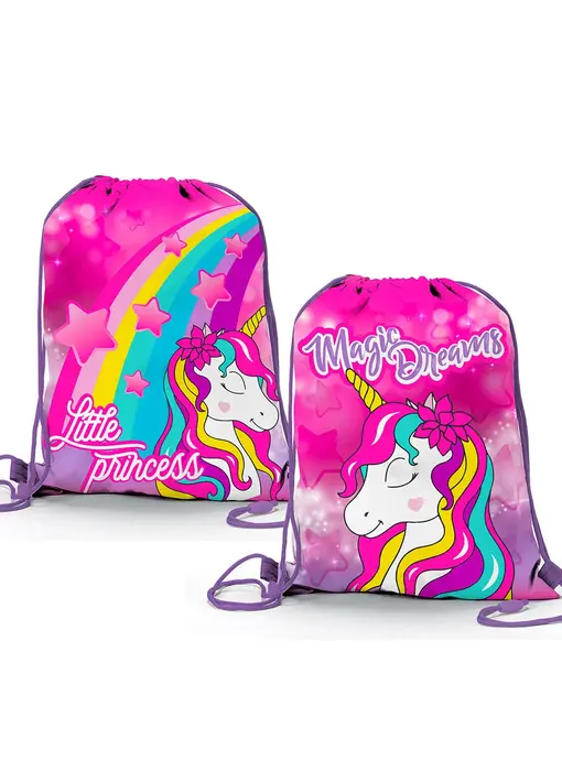 Unicorn Gymbag Believe 39 x 31 cm