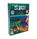 Floss & Rock Puzzle, Dino - 50 pieces - approx. 50 x 40 cm - 3D effect