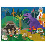 Floss & Rock Puzzle, Dino - 50 pieces - approx. 50 x 40 cm - 3D effect