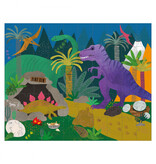 Floss & Rock Puzzle, Dino - 50 pieces - approx. 50 x 40 cm - 3D effect