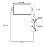 Pokémon Duvet cover, Icon - Single - 140 x 200 + 70 x 80 cm - Cotton Pokémon Duvet cover, Icon - Single - 140 x 200 + 70 x 80 cm - Cotton